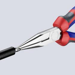 Knipex 25 05 160 pro elektroniku a jemnou mechaniku ploché jehlové kleště rovné vanadová elektrikářská ocel 160 mm