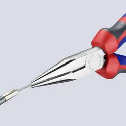 Knipex 25 05 160 pro elektroniku a jemnou mechaniku ploché jehlové kleště rovné vanadová elektrikářská ocel 160 mm