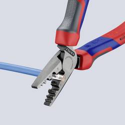 Knipex 97 72 180 krimpovací kleště dutiny na kabely, 0.25 do 16 mm²