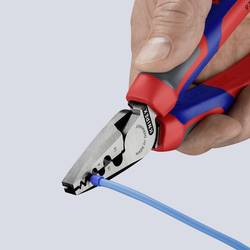 Knipex 97 72 180 krimpovací kleště dutiny na kabely, 0.25 do 16 mm²