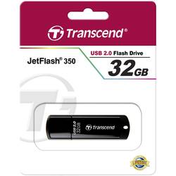 Transcend JetFlash® 350 USB flash disk 32 GB černá TS32GJF350 USB 2.0