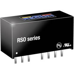 RECOM RSO-2405D DC/DC měnič napětí do DPS 100 mA 1 W Počet výstupů: 2 x Obsah 1 ks