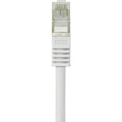 Renkforce RF-4541484 RJ45 síťové kabely, propojovací kabely CAT 5e F/UTP 0.25 m šedá s ochranou 1 ks