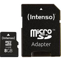 Intenso Intenso - Flash-Speicherkarte - 8 GB - SDHC paměťová karta microSDHC 8 GB Class 4 vč. SD adaptéru