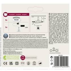 Paulmann Nova vestavné svítidlo do koupelny sada LED GU10 7 W IP65 bílá (matná), chrom