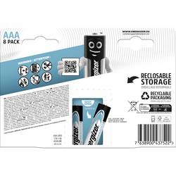 Energizer Max Plus mikrotužková baterie AAA alkalicko-manganová 1.5 V 8 ks