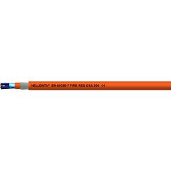 HELU 11015825 nástrojový kabel HELUDATA® EN50288-7 FIRE RES OS 500 3 x 2.5 mm² oranžová 100 m
