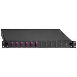 Rutenbeck 6 x LC-D OS2 blau rozvodná skříň LWL 6 portů LC částečně osazený 1 U