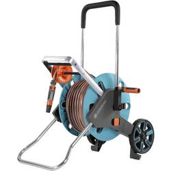 GARDENA 18517-20 Schlauchwagen CleverRoll M Easy Set Vozík na hadici 13 mm 20 m 1/2 palce 1 ks tyrkysová, oranžová, šedá