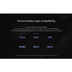 ISDT N8 nabíječka akumulátorů NiMH, NiCd, NiZn, Li-Ion, LiHV , LiFePO AA, AAA, 14500, 10440