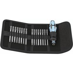 Wera Kraftform Kompakt 60 05071117001 sada bitů 17dílná plochý, křížový PH, křížový PZ, TORX, vnitřní čtyřhran, inbus