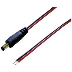 BKL Electronic 075901 DC konektor Dutá DC zástrčka - Pocínovaný 5.5 mm 2.5 mm 1.5 m 1 ks Single