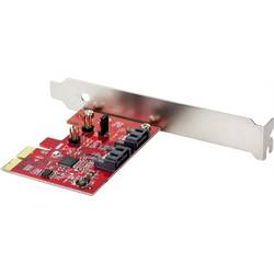 Renkforce RF-4679590 2 porty RAID řadič PCIe x4 Vhodný pro (SSD): SATA SSD vč. nízkoprofilového krycího plechu na prázdný slot
