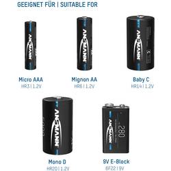 Ansmann Comfort Multi nabíječka akumulátorů NiMH AAA, AA, malé mono, velké mono, 9 V