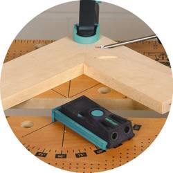 Wolfcraft 4642100 4642100 vrtací šablona 1 ks