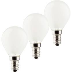 Müller-Licht 400294 LED Energetická třída (EEK2021) E (A - G) E14 kapkový tvar 4.2 W = 40 W teplá bílá vlákno 3 ks