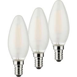 Müller-Licht 400292 LED Energetická třída (EEK2021) E (A - G) E14 svíčkový tvar 4 W = 40 W teplá bílá vlákno 3 ks
