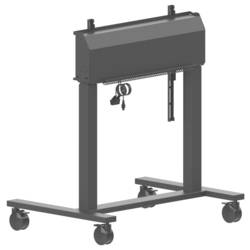 Iiyama Pojízdný vozík na PC/monitor Iiyama MD-CAR2031-B1 - Wagen - Doppelsäu 1 Displej: (s) 139,7 cm (55) - 267,0 cm (105) černá nastavitelná výška,