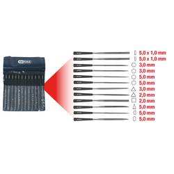 KS Tools 140.3050 Pilník Délka 90 mm 1 ks
