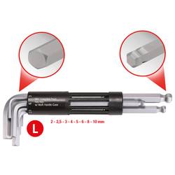 KS Tools Winkelschraubendrehersatz 2-10mm Kugelkopf im Halter Kulová hlavice sada klíčů 2 8dílná