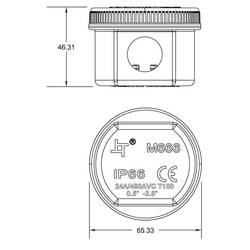 Deko Light 930578 2násobný rozbočovač 450 V černá