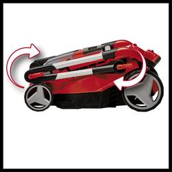 Einhell RASARRO 36/36 (2x3Ah Plus) Power X-Change akumulátor Akumulátorová sekačka vč. 2. Nabíječka, + 2. akumulátor 18 V šířka sekání 36 cm Určen pro 400 m²