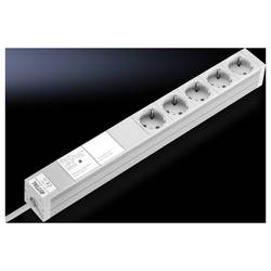 Rittal DK 7240.230 zásuvková lišta 5násobná, s odrušovacím filtrem , s přepěťovou ochranou kov vícebarevná (š x v) 48.3 cm x 4.4 cm 1 ks Piece