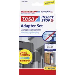 tesa 55193-03 Adapter Alu Comfort mřížka na mouchy sada adaptérů Vhodný pro značku (odpuzovače) Tesa Tesa Fliegengitter 3 ks