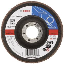 Bosch Accessories 2608607346 X551 vějířovitý brusný kotouč Průměr 115 mm Ø otvoru 22.33 mm Zrnitost 120 ocel 1 ks