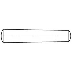 TOOLCRAFT TO-5394372 kuželový kolík 16 mm ocel 10 ks