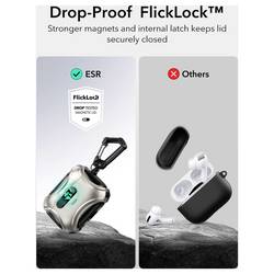 ESR Cyber FlickLock HaloLock Ochranné nabíjecí pouzdro Vhodné pro (sluchátka):sluchátka in-ear titan