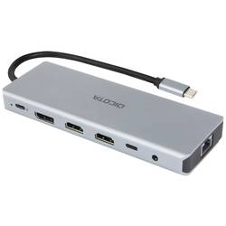 Dicota USB-C® dokovací stanice DICOTA - Dockingstation - USB-C - DP, HDMI Vhodné pro značky (dokovací stanice pro notebook): univerzální integrovaná čtečka