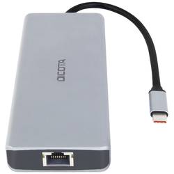Dicota USB-C® dokovací stanice DICOTA - Dockingstation - USB-C - DP, HDMI Vhodné pro značky (dokovací stanice pro notebook): univerzální integrovaná čtečka