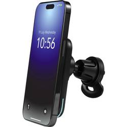 Renkforce bezdrátová indukční nabíječka do auta RF-Qi2WCar-01 RF-6662044 Výstup Magnetické připojení černá