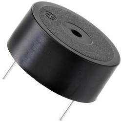 TRU COMPONENTS TC-10475824 piezo bzučák Hlučnost: 80 dB Napětí: 12 V/DC nepřerušovaný tón 1 ks