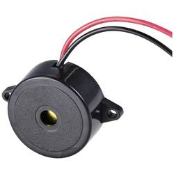 TRU COMPONENTS TC-10475816 piezo bzučák Hlučnost: 85 dB Napětí: 12 V/DC nepřerušovaný tón 1 ks