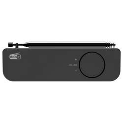 Kenwood CR-M33DAB CR-M33DABBK stolní rádio, DAB+, FM, DAB+, FM, s akumulátorem, černá