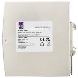 TRU COMPONENTS TC-13850164 síťový zdroj na DIN lištu 48 V/DC 5 A 240 W Počet výstupů:1 x Obsah 1 ks