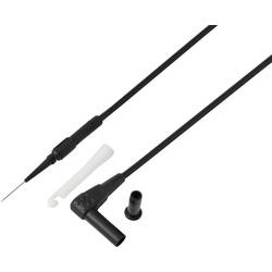 VOLTCRAFT MSL-520 sw měřicí kabel 4 mm zástrčka pinový kontakt 1.5 m černá 1 ks
