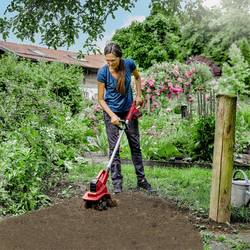 Einhell 3431210 kultivátor, šířka 20 cm, nastavitelná řídítka, bez akumulátoru