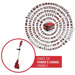 Einhell 3431210 kultivátor, šířka 20 cm, nastavitelná řídítka, bez akumulátoru