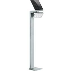 Steinel 671211 Xsolar GL-S venkovní solární stojanové světlo s PIR senzorem LED pevně vestavěné LED 1.2 W stříbrná