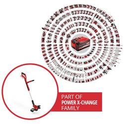 Einhell Power X-Change GE-CT 18/30 Li-Solo akumulátor strunová sekačka bez akumulátoru, bez nabíječky 18 V šířka sekání: 30 cm
