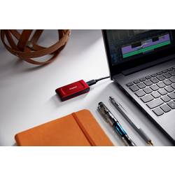 Kingston XS1000 2 TB, externí SSD disk, USB-C®, červená
