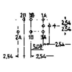 Mentor R-T, 1844.6835 tlačítko, 60 V DC/AC, 0.5 A, 1 ks