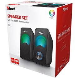 Trust Arys 2.0 RGB 2.1 PC reproduktory kabelový 12 W černá