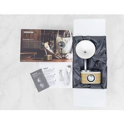Sangean WR-45 White A500433 stolní rádio, FM, AUX, Bluetooth, s akumulátorem, bílá