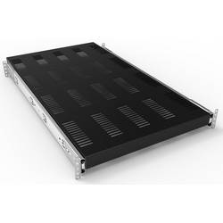Hammond Electronics RSVS1918BK1 RSVS1918BK1 výsuvný odkládací prostor ventilovaná (d x š x v) 44 x 483 x 457 mm ocelový plech černá 1 ks