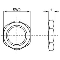 LAPP 53119150 SKINTOP® GMP-GL-M 40 x 1.5 s límcem M40 polyamid černá (RAL 9005) 1 ks
