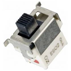 C & K Switches ES02MSABE posuvný přepínač 20 V 1x zap/vyp IP57 1 ks Tape